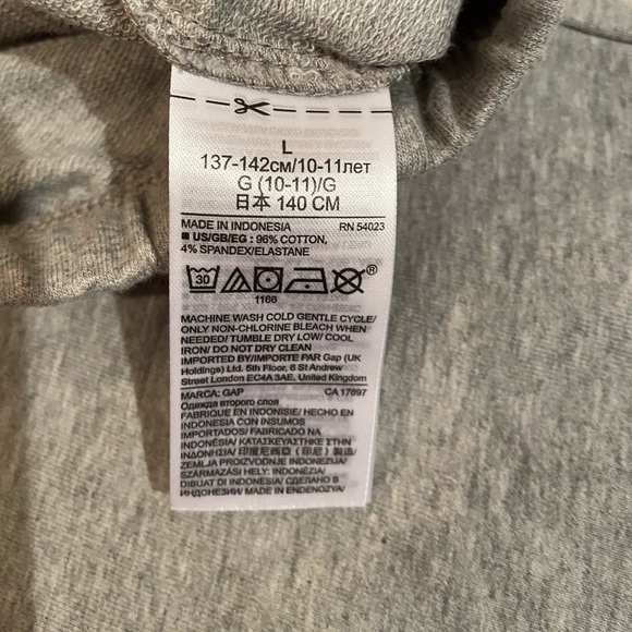 Gap Kids 2 Pairs of Girl’s Leggings Size 10 - Picture 6 of 7